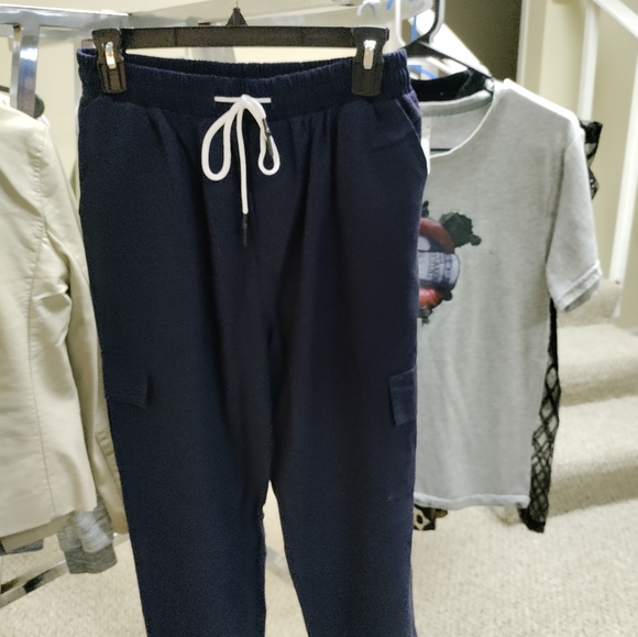 Blue cargo pants - Picture 1 of 1